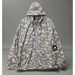 Bass Creek Outfitters Rain Shield Men's XXL Camouflage Lightweight Jacket W Hood